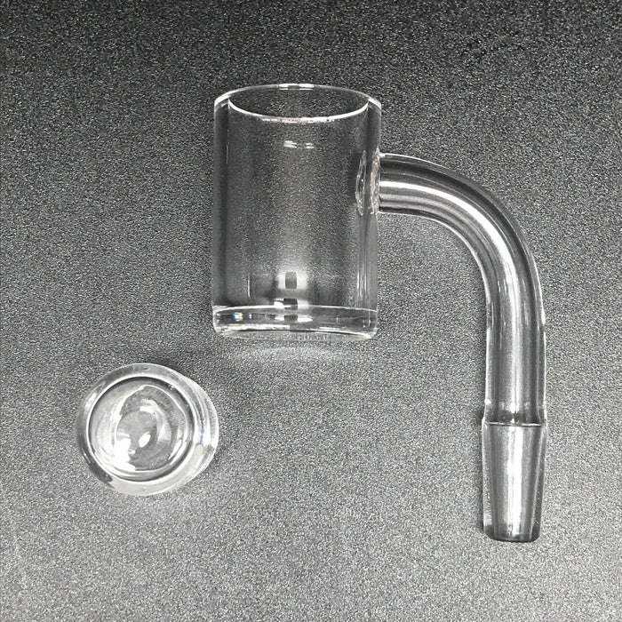 Quartz Banger - 10m Male 90 Degree with Cup Insert
