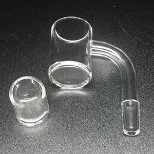 Quartz Banger - 10m Male 90 Degree with Cup Insert