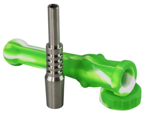 Silicone Nectar Collector w/ 14mm Ti Tip