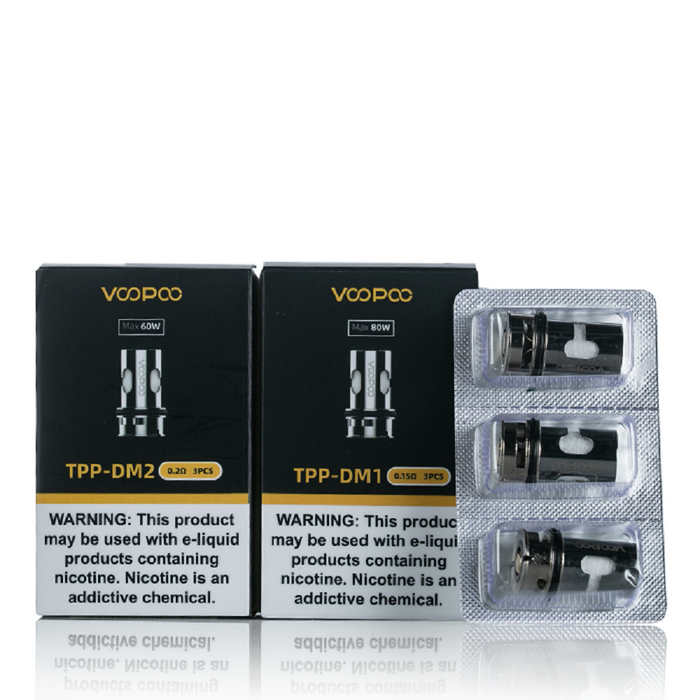 VooPoo TPP DM3 0.15ohm Replacement Coils - 3 Pack
